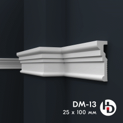 Молдинг из жесткого XPS ПраймДекор HD DM13