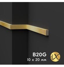 Рейка из ударопрочного XPS ПраймДекор iX B20G 10/20