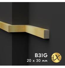 Рейка из ударопрочного XPS ПраймДекор iX B31G 20/30