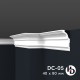 Потолочный плинтус из жесткого XPS ПраймДекор HD DC05 80/40