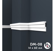 Молдинг из жесткого XPS ПраймДекор HD DM08 в Рязани