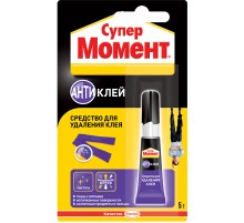 Секундный клей Супер Момент Антиклей, 5г (10шт) в Рязани