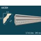 Плинтус потолочный с орнаментом AA354