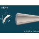 Потолочный плинтус без орнамента гибкий AB248F