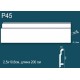 Плинтус напольный Perfect Plus P45