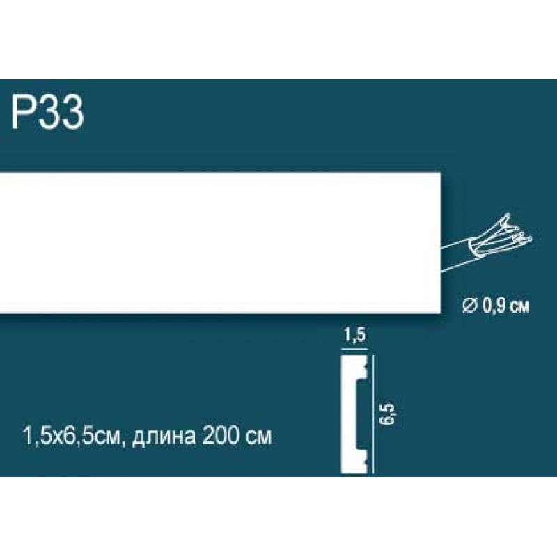Молдинг дюрополимер P33