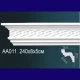 потолочный плинтус с орнаментом AA011