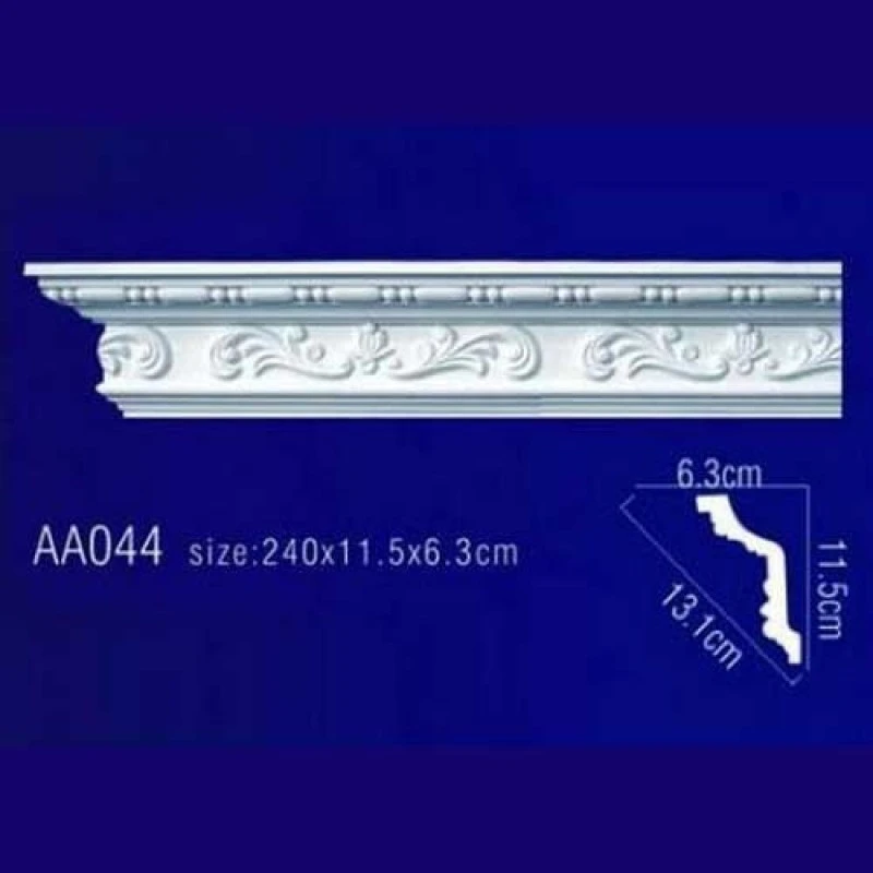 потолочный плинтус с орнаментом AA044