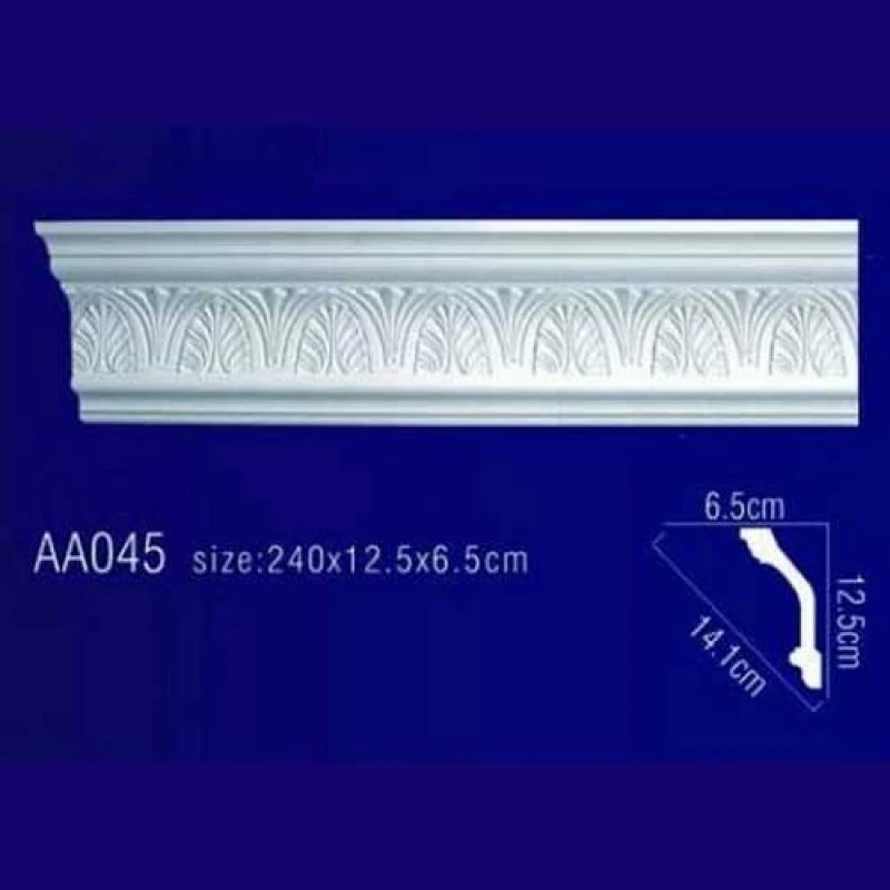 потолочный плинтус с орнаментом AA045