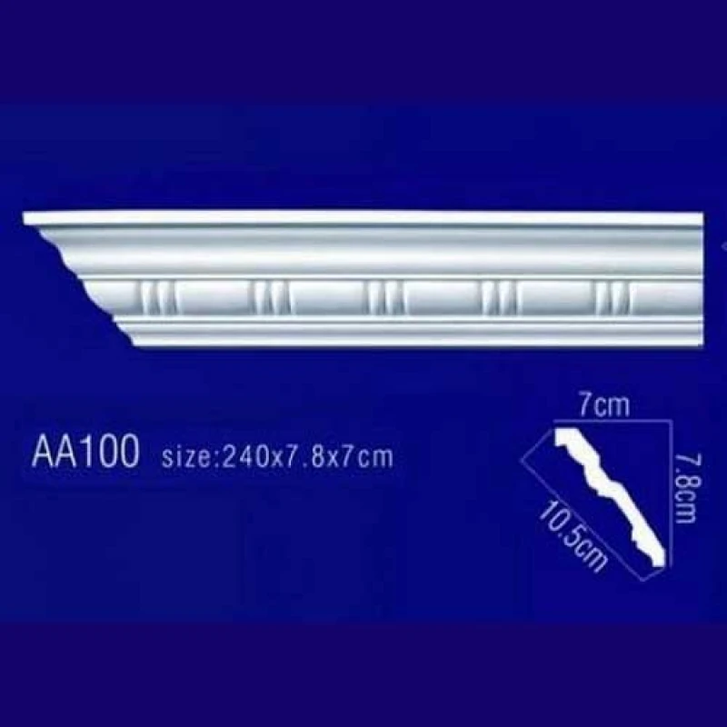 потолочный плинтус с орнаментом AA100