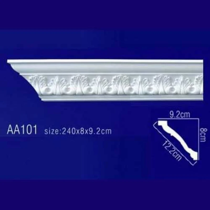 потолочный плинтус с орнаментом AA101