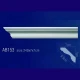 AB153 Плинтус потолочный без орнамента