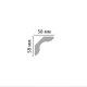 DP 110/28 плинтус DECOMASTER-2 (58х58х2400мм) = 96110
