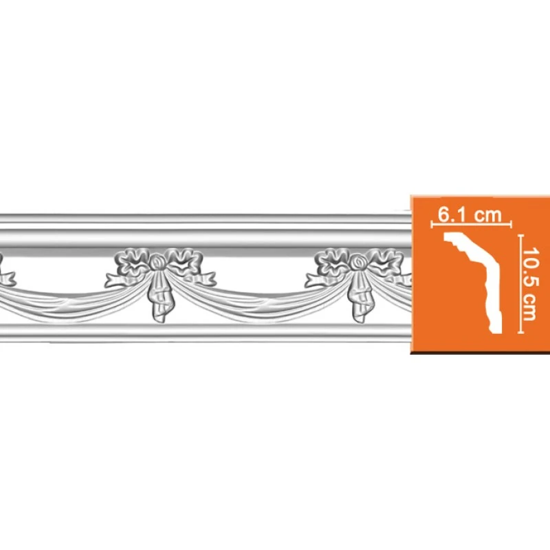 95603/30 плинтус DECOMASTER-2 (105х61х2400мм)