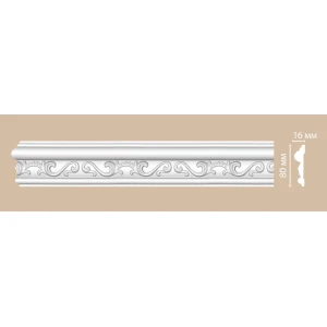 98646/36 молдинг DECOMASTER-2 (80х16х2400мм) [DT-8646] в Рязани