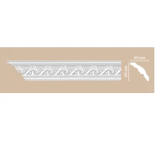 95610/26 FLEXIBLE плинтус DECOMASTER-2 (60х60х2400мм)