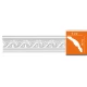 95610/26 плинтус DECOMASTER-2 (60х60х2400мм)