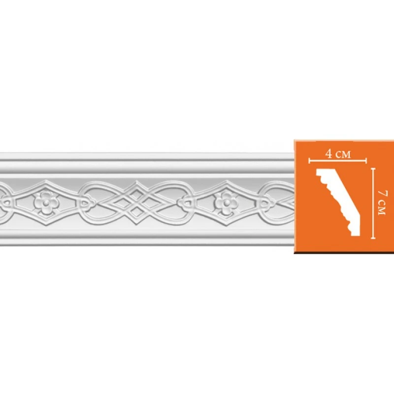 95619/54 плинтус DECOMASTER-2 (70х40х2400мм)