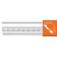 95673/30 плинтус DECOMASTER-2 (77х81х2400мм)