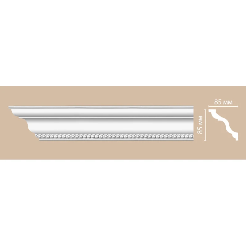 95684/34 плинтус DECOMASTER-2 (85х85х2400мм)