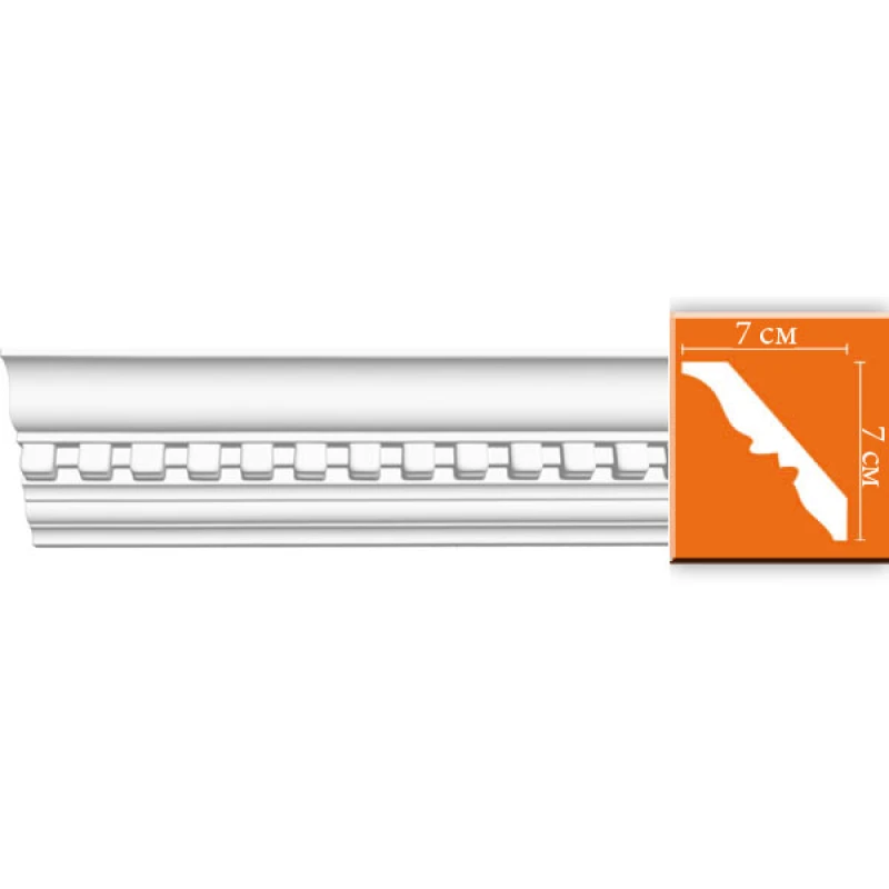 95810/34 плинтус DECOMASTER-2 (70х70х2400мм) [DT-809]