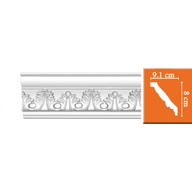 95854/36 плинтус DECOMASTER-2 (80х91х2400мм)