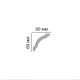 96110/32 плинтус DECOMASTER-2 (60х60х2400мм) = DP110