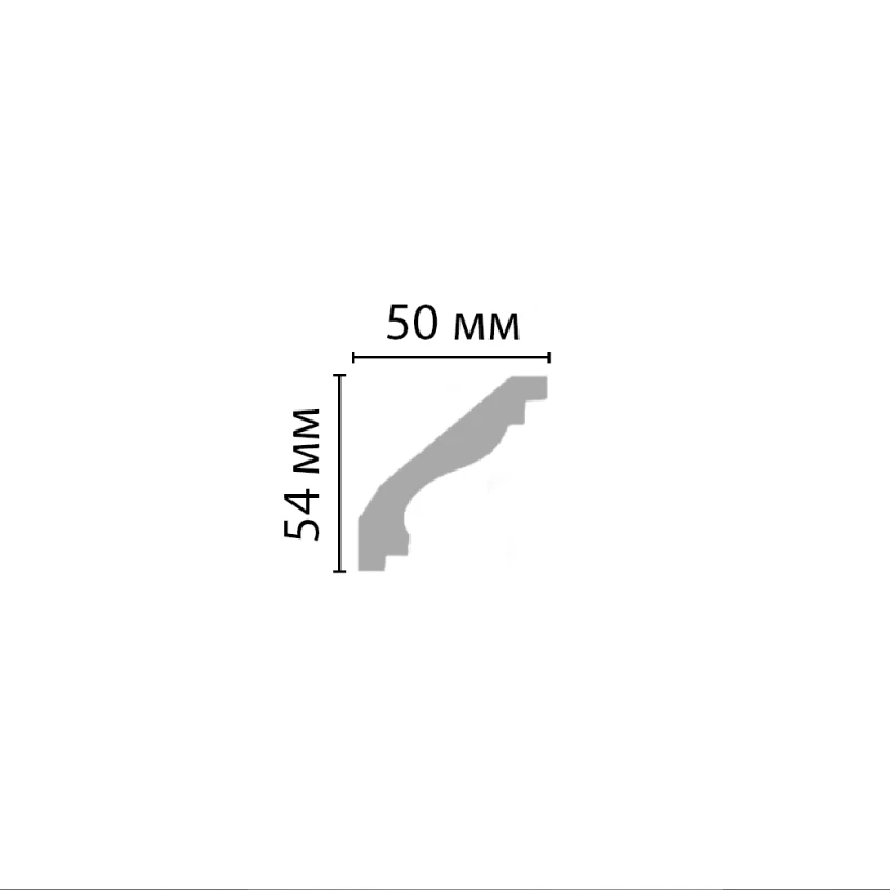 96627/50 плинтус DECOMASTER-2 (54х50х2400мм) [DP-205]