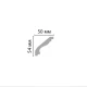 96627/50 плинтус DECOMASTER-2 (54х50х2400мм) [DP-205]