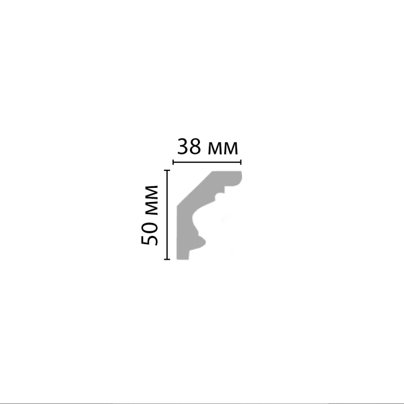 96686/33 плинтус DECOMASTER-2 (50х38х2400мм)