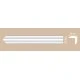 DP 332/105 угл. плинтус DECOMASTER-2 (28х28x2400мм)