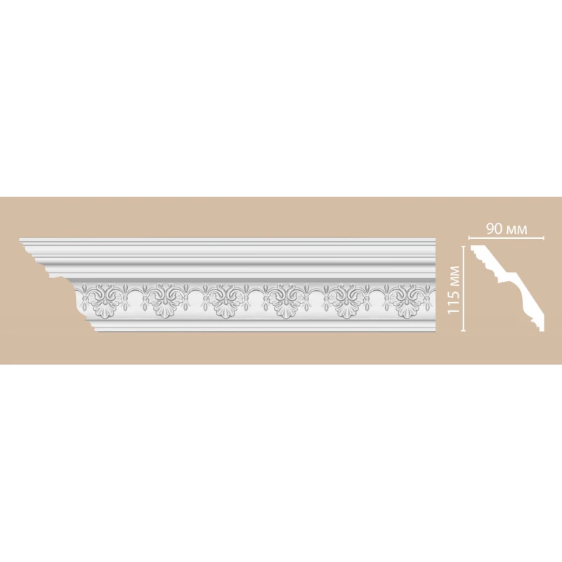 DT 9851/22 плинтус DECOMASTER-1 (115х90х2400мм)