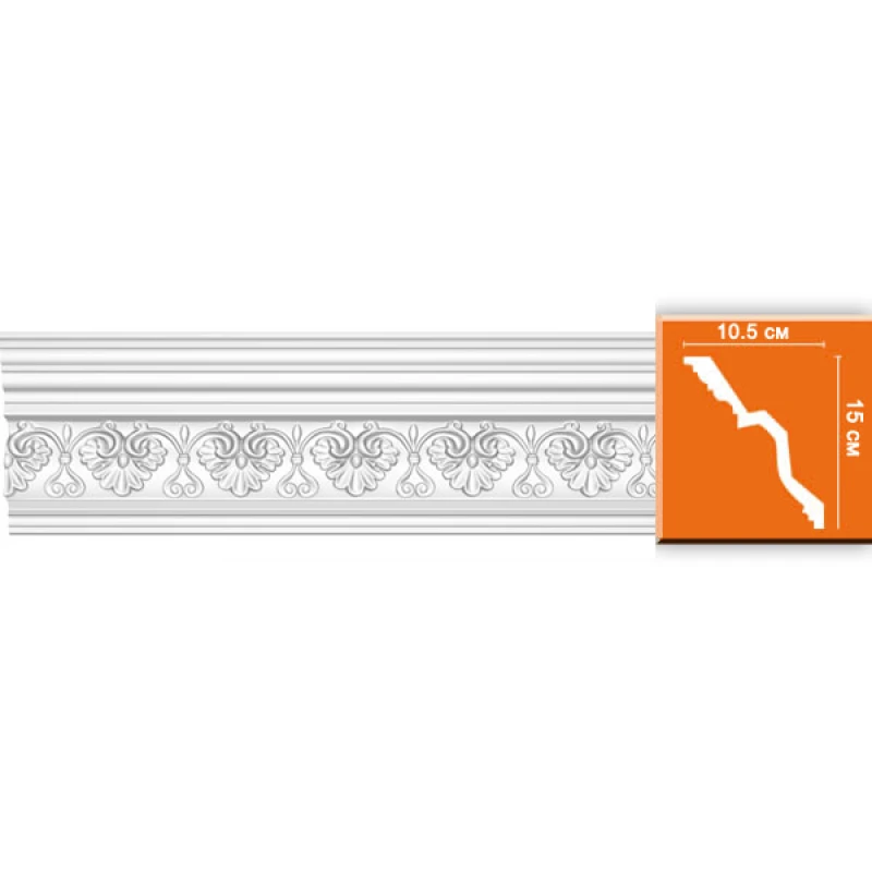 DT 9852/16 плинтус DECOMASTER-1 (150х105х2400мм)