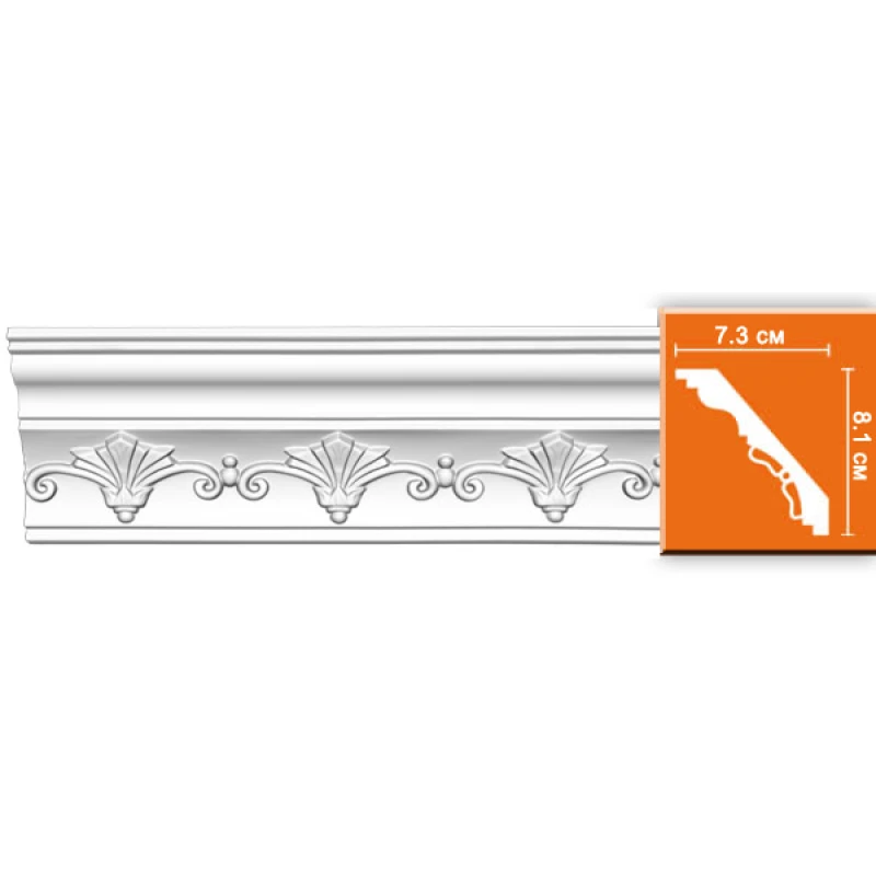DT 9854/40 плинтус DECOMASTER-1 (81х73х2400мм)