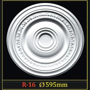 Розетка потолочная из полистирола R16