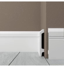 Плинтус напольный из ударопрочного полимера H 120 в Рязани