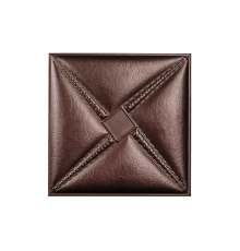 Мягкая стеновая панель из экокожи Stella - Nut в Рязани