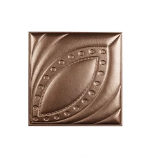 Мягкая стеновая панель из экокожи Petal 400х400 мм - Burbon в Рязани