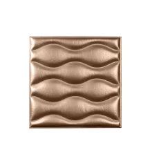 Мягкая стеновая панель из экокожи Wave - Champagne в Рязани