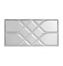 Мягкая стеновая панель Road 300х600 мм - Silver в Рязани