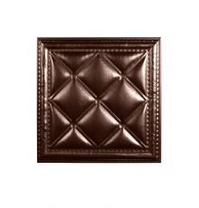 Мягкая стеновая панель  из экокожи Classic 400х400 мм - Burbon в Рязани