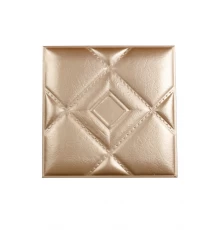 Мягкая стеновая панель из экокожи Luck - Gold в Рязани