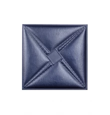 Мягкая стеновая панель из экокожи Stella - Navy в Рязани