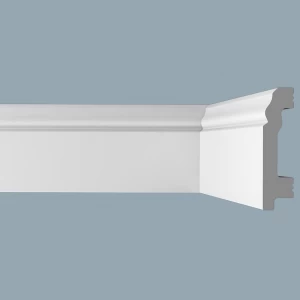 Плинтус напольный из ударопрочного полимера П1 60-15