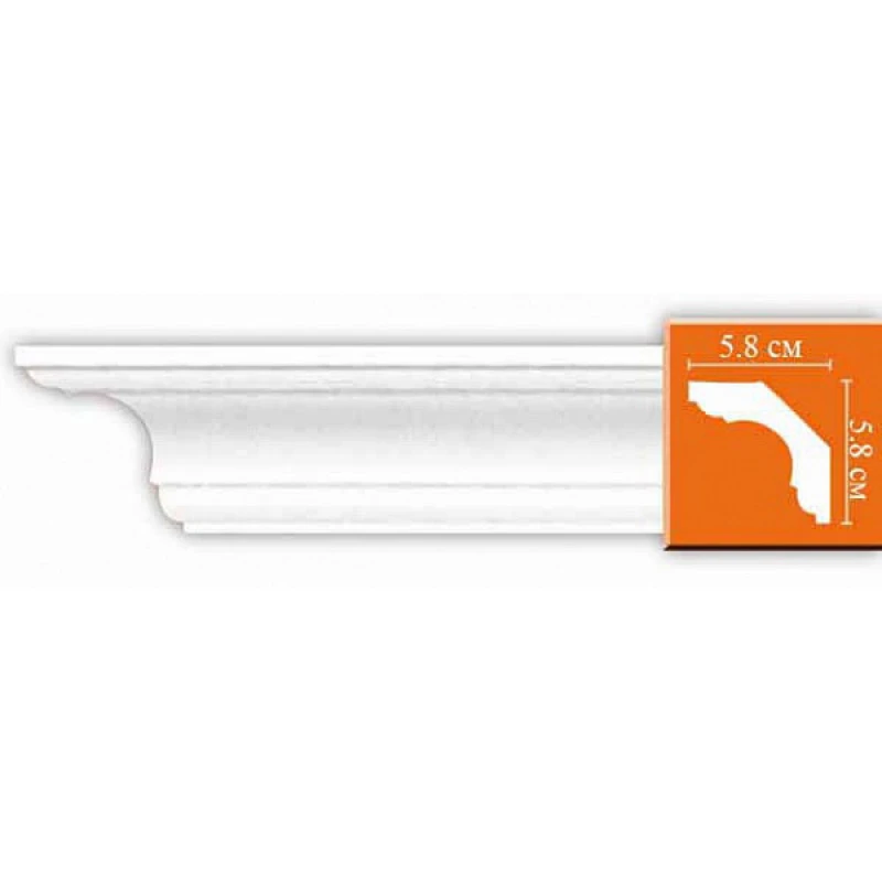 DP 110/28 плинтус DECOMASTER-2 (58х58х2400мм) = 96110
