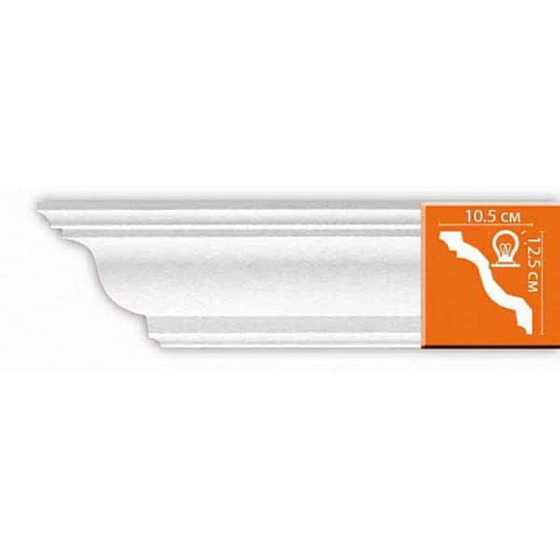 DP 2212/24 плинтус DECOMASTER-2 (125х105x2400мм)