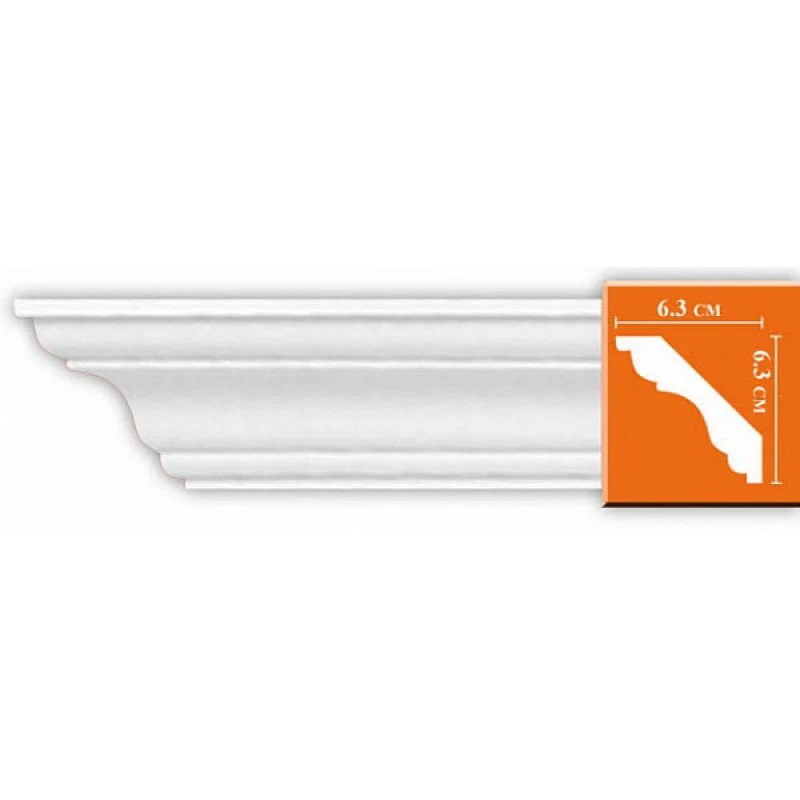 DP 337/52 плинтус DECOMASTER-1 (60х62х2400мм) (DP-5337)