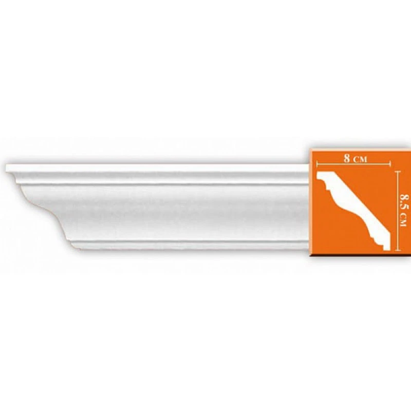 DP 357/34 плинтус DECOMASTER-1 (85х80х2400мм) [96625] (DP-5357)