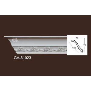 Карниз из полиуретана с онаментом 81023