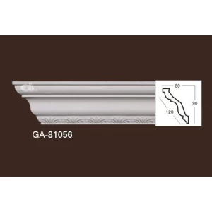 Карниз из полиуретана с онаментом 81056
